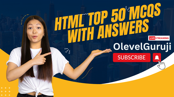 O level web design mcq questions