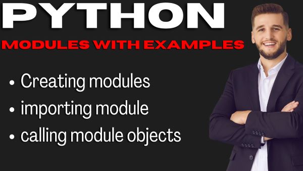 python modules create and import in python