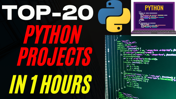 Top 20+ python projects with source code (2024)
