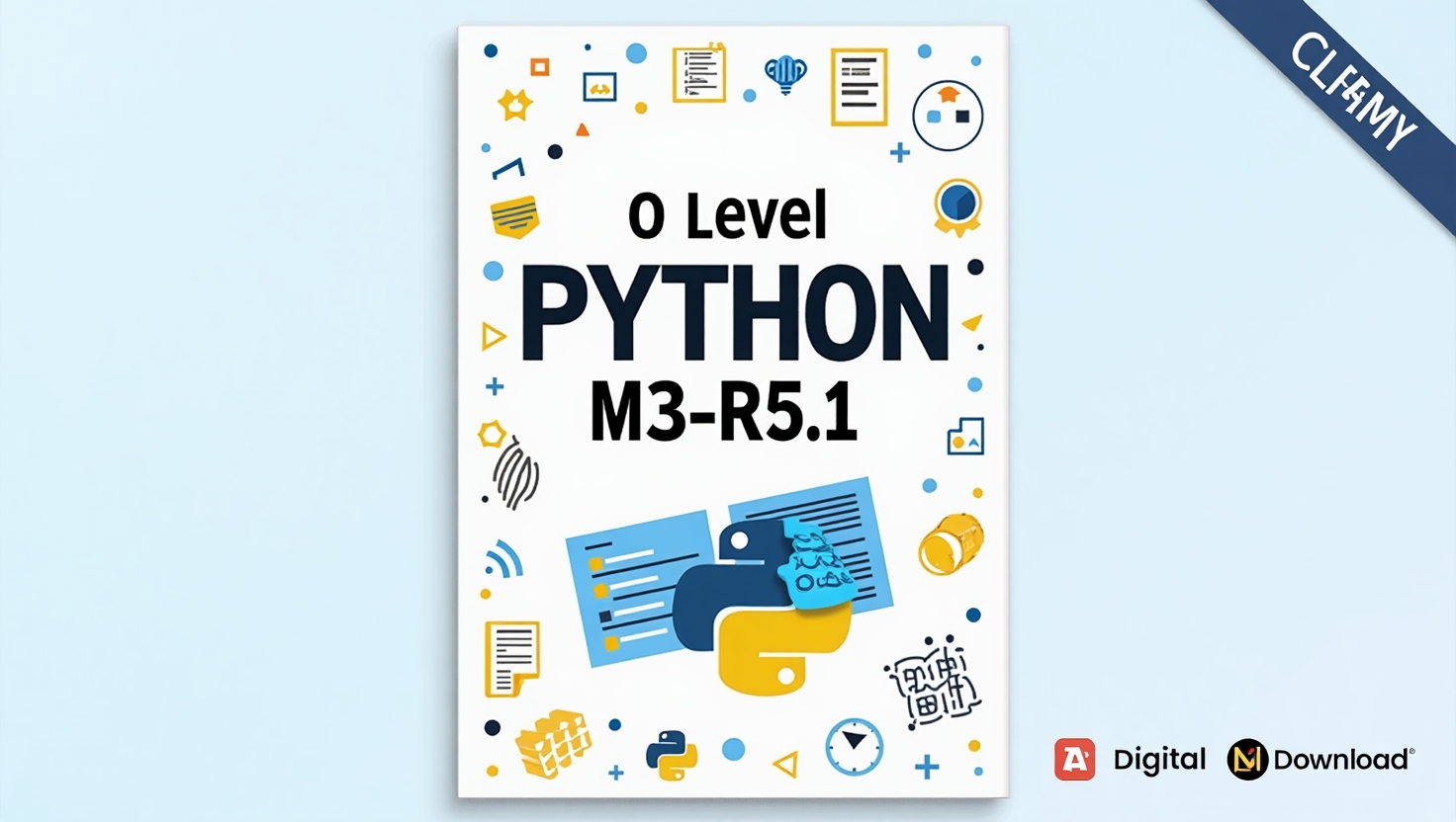 O Level Python (M3-R5.1)1000+MCQs+PYQs PDF - Image 3