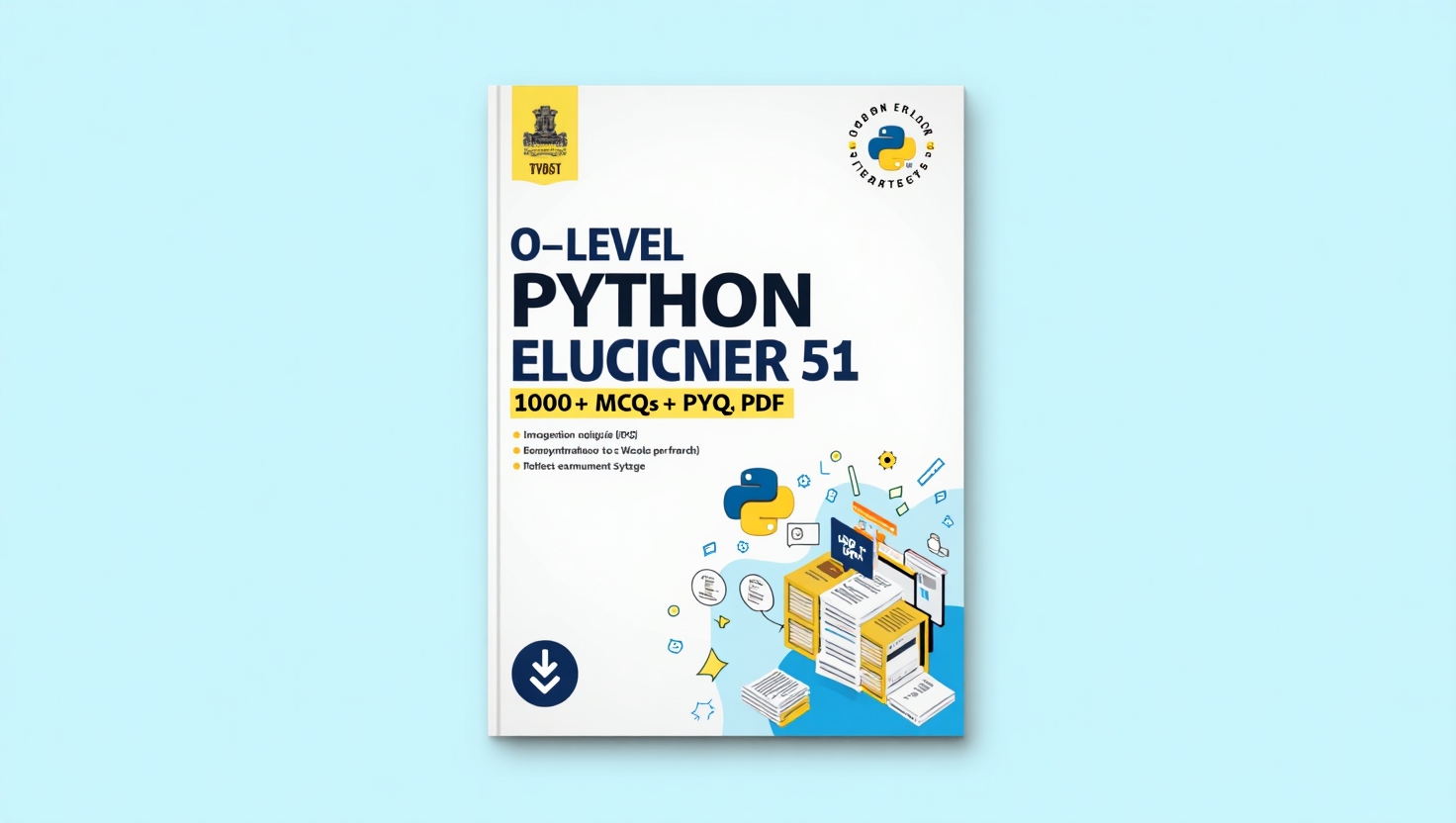 O Level Python (M3-R5.1)1000+MCQs+PYQs PDF - Image 2