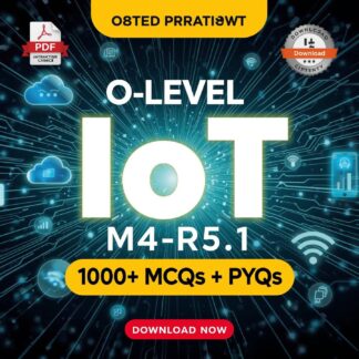 O Level IoT (M4-R5.1) 1000+MCQs+PYQs PDF - Image 4