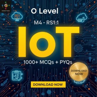 O Level IoT (M4-R5.1) 1000+MCQs+PYQs PDF - Image 2