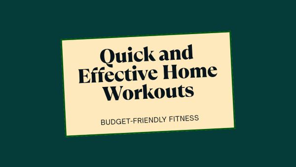 Budget-friendly home workouts
