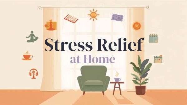 Stress Relief at Home: 10 Simple Habits for Mental Peace in Busy Life
