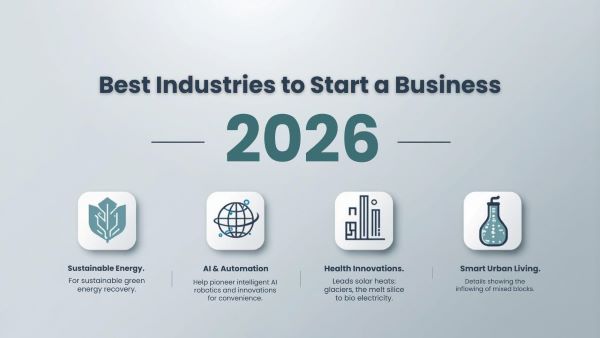 Best Industries to Start a Business in 2026