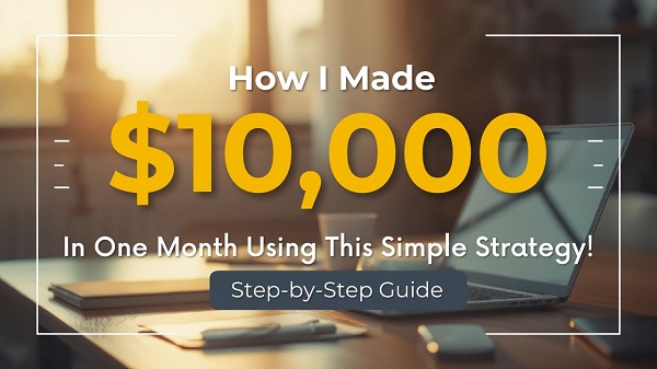 How I made $10000 in one month