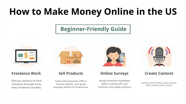 How to Make Money Online in the US (Beginner-Friendly Guide)