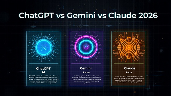 ChatGPT vs Gemini vs Claude 2026